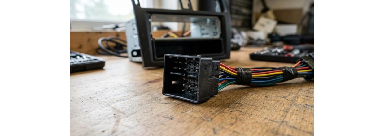 1-DIN bilradio-l�sninger: alt til optimal integration og nem montering