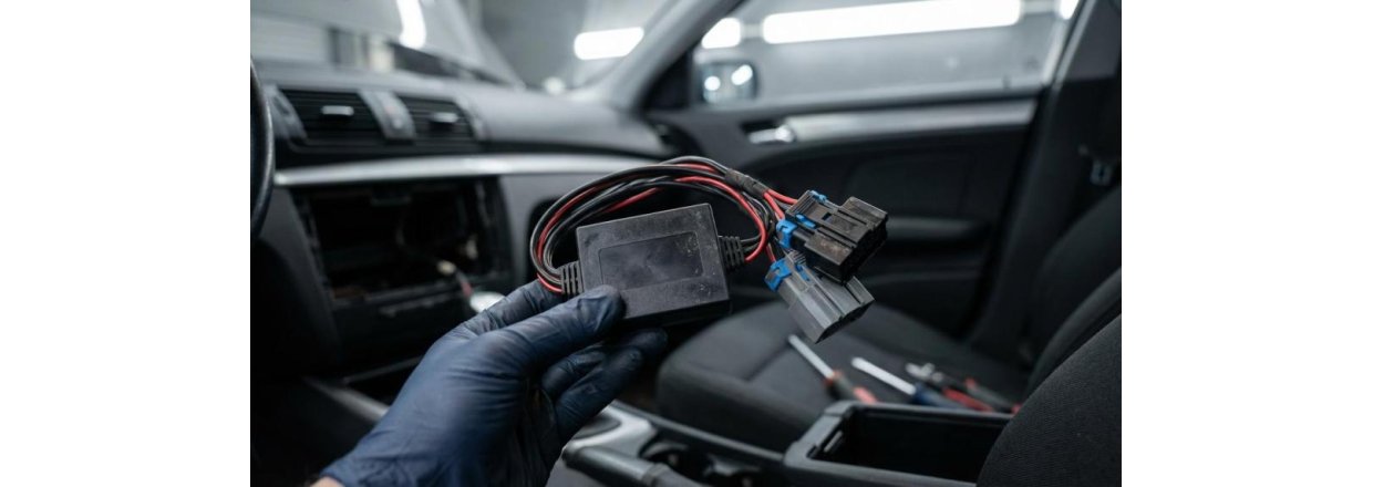 2-DIN bilradio-l�sninger: komplet kit til nem montering