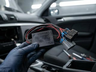 2-DIN bilradio-l�sninger: komplet kit til nem montering