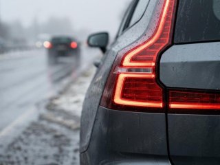 S�dan virker permanent baglys i nyere biler om vinteren