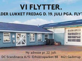 DC Scandinavia & Au2tek.dk flytter til nye lokaler