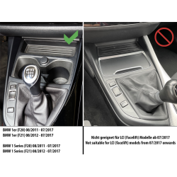 Qi trdls oplader - OEM design - BMW 1 Series F20/F21 (Lhd) - 15W