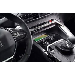 Qi trdls oplader - OEM design - Peugeot 3008 II/5008 II - 10W