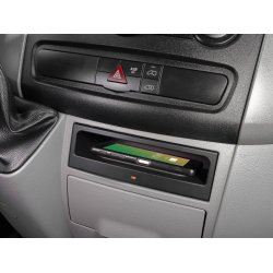 Qi trdls oplader - OEM design - Mercedes Sprinter (W906)/VW Crafter Mk1 - 10W