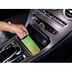 Qi trdls oplader - OEM design - Mercedes C/Cls/E/Eqv/Glc/V Class - 10W