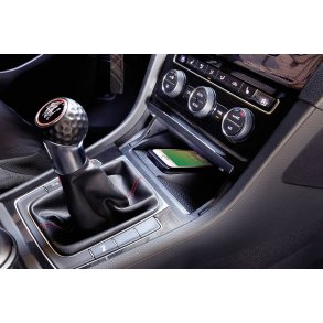 Qi trdls oplader - OEM design - VW Golf VII (Lhd) - 10W