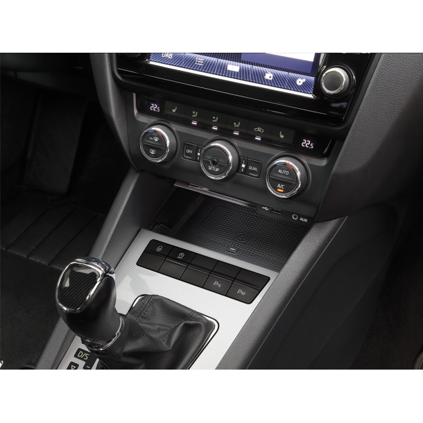 Qi trdls oplader - OEM design - Skoda Octavia (5E) 2013-2019 - 10W