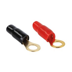 Ring terminal 20mm2 - 10mm - 1 stk rd+1 stk sort