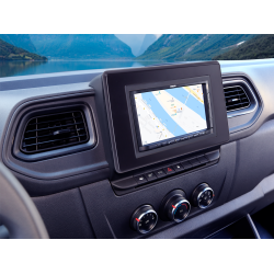 2-DIN radioramme Opel, Renault & Nissan - sort