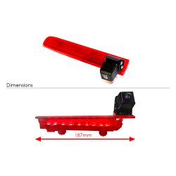 Bakkamera indbygget i bremselygten - VW Transporter