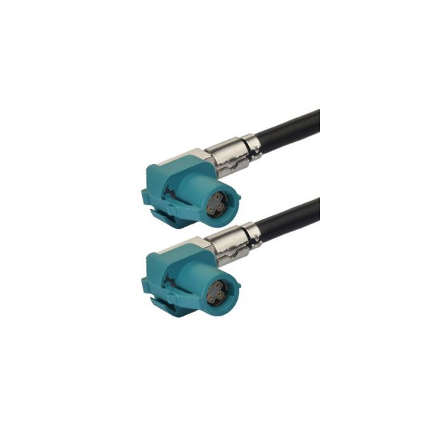 Multimedia Fakra-HSD han/han forlnger kabel - 150cm (vinkel)