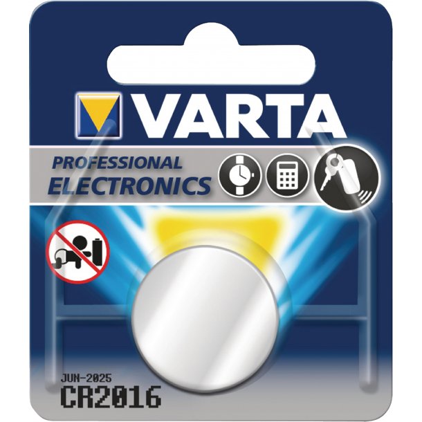 CR2016 - Varta - 3V Batteri