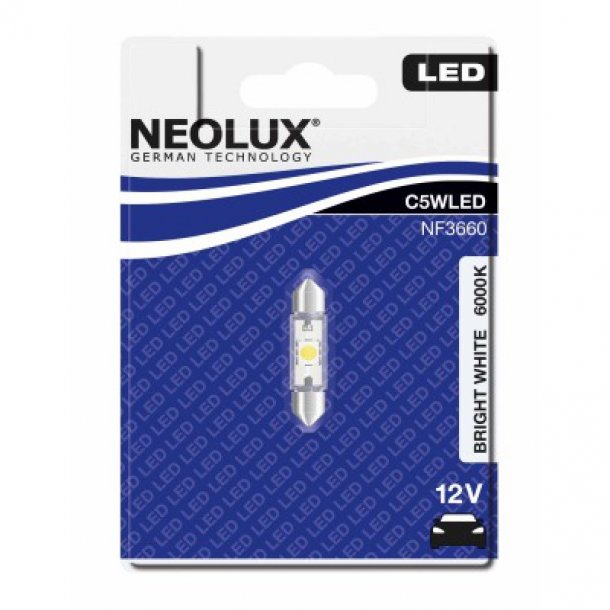 Neolux Festoon 36mm 12V 6000K