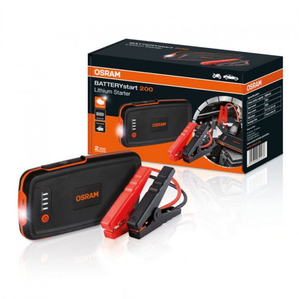 Osram Batterystart 200 Jumpstarter/Powerbank - 500A