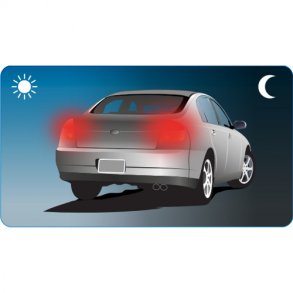 Permanent baglys m/prekontrol