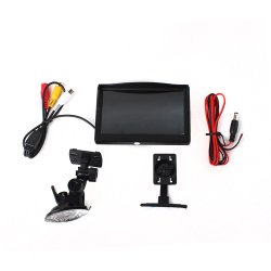 5&#34; monitor st inkl. bakkamera og 6m kabel