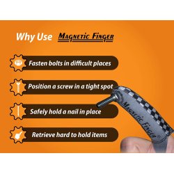 Magnetic finger