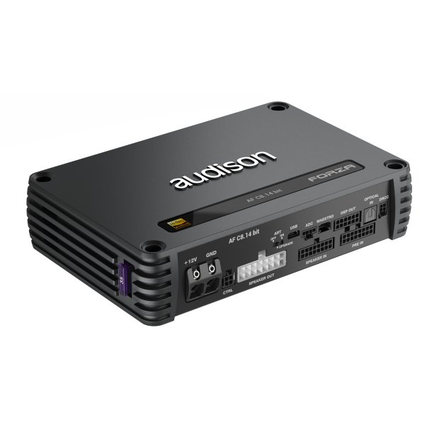 Audison Forza 8 kanals forstrker med sound processor - 800w