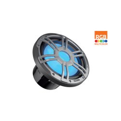 Hertz marine subwoofer m/RGB lys 250mm/10&#34; - 4 ohm - silver