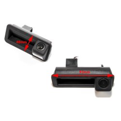 Bakkamera indbygget i bagklapshndtag - Ford