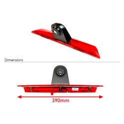 Bakkamera indbygget i bremselygten - Ford Transit