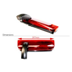 Bakkamera indbygget i bremselygten - Ford Transit Connect - 2014->