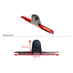 Bakkamera til Mercedes Sprinter & VW Crafter