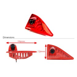 Bakkamera indbygget i bremselygten - NV400, Movano & Master
