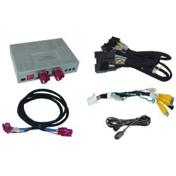 Bakkamera Interface til Jaguar/Land Rover - 10&#34; Skrm - Navi Version 4