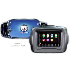 Bakkamera Interface til Fiat, Jeep 7&#34;