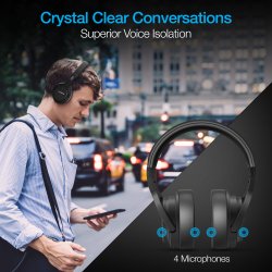 Naztech Driver Anc1000 BT wireless active noise canceling hovedtelefoner