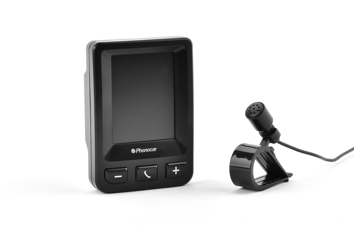 Indica noget Politisk Bluetooth Håndfrit Kit m/skærm til telefoni & musikstreaming - Bluetooth  Håndfrit Kit - DC Scandinavia A/S