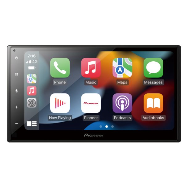 Pioneer 2-DIN 6,8" skærm med trådløs Apple CarPlay & Android Auto - Kort - Pioneer - DC A/S