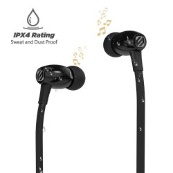 Bluetooth Hovedtelefoner m/Mic+Con - Sort