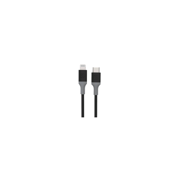 strikeLINE USB-C to Lightning Charge &amp; Sync Cable - Black