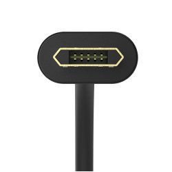 Flatout ladekabel Micro USB stik 93 cm - bl