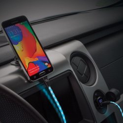 Powerstream ladekabel Micro USB til USB-A - 93cm