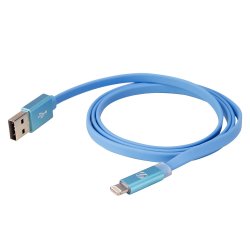 Flatout ladekabel Micro USB stik 93 cm - bl