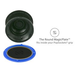 Magicplate magnetplader til popsockets - Sort