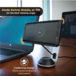 Magicmount Pro 10W Qi lader telefonholder til hjemmet