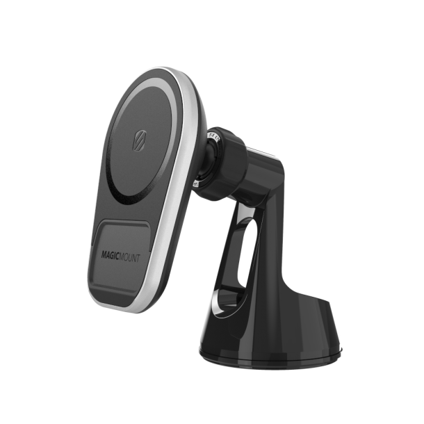 Magicmount Telefonholder Med Qi Lader & Magsafe Kompatibel - Dash/Window