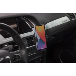 Stuckup telefonholder med 15W Qi-ladning - Dash/Vent