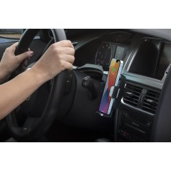 Stuckup telefonholder med 15W Qi-ladning - Dash/Vent