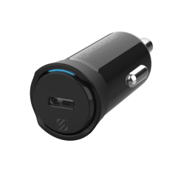 Powervolt enkel hurtig billader 20 watt USB-C PD3.0 - sort