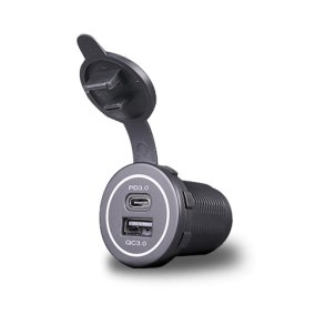 USB stik til indbygning med 2 udtag