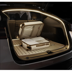 Hvid LED lysstribe til trunk - Tesla Y