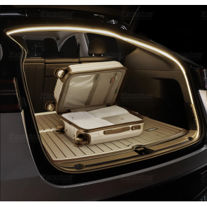 Hvid LED lysstribe til trunk - Tesla Y