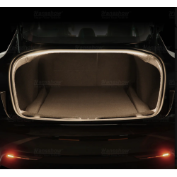 Hvid LED lysstribe til trunk - Tesla Y