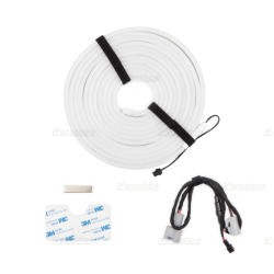 Hvid LED lysstribe til trunk - Tesla Y