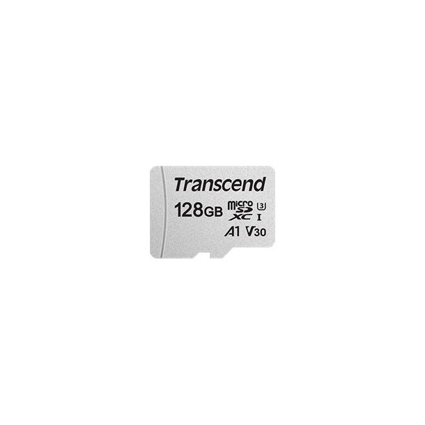 Transcend 128GB Micro SD kort med adapter